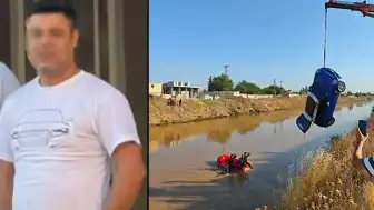 Dereye Uçan Otomobilde 'Ölü' Taklidi Yapan Şüpheli Aranıyor