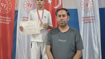 Elazığlı Karateci Muhammed Cihat Arıkan, Türkiye Şampiyonu Oldu