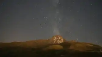 Erciyes'te Perseid Meteor Yağmuru Gözlemlendi