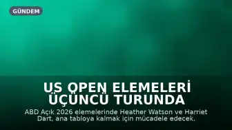 US Open Elemeleri Üçüncü Turunda İngiliz Tenisçilerin Mücadelesi: Watson ve Dart Karşı Karşıya