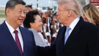 ABD Başkanı Trump ve Çin Devlet Başkanı Şi, Beyaz Saray'da Bir Araya Geldi