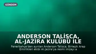 Anderson Talisca, Al-Jazira Kulübü ile Sözleşme İmzaladı