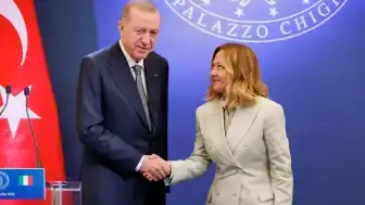 Cumhurbaşkanı Erdoğan'dan İtalya Başbakanı Meloni'ye Tebrik
