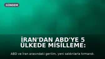 İran'dan ABD'ye 5 Ülkede Misilleme: Bölgede Gerilim Tırmanıyor