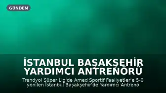 İstanbul Başakşehir Yardımcı Antrenörü Benstead: "Kesinlikle hayal kırıklığı yaşıyoruz"