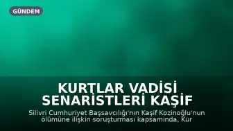 Kurtlar Vadisi Senaristleri Kaşif Kozinoğlu Soruşturması Kapsamında İfade Verdi