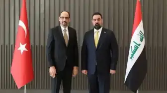 MİT Başkanı Kalın ve Irak Temsilciler Meclisi Başkanı El-Sudani Ankara'da Görüştü
