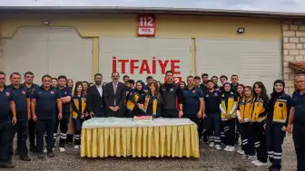 Taşköprü'de İtfaiye Haftası Kutlandı: Öğrencilere Ekipman Tanıtıldı