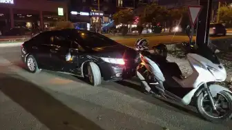 Adıyaman'da Trafik Kazası: Motosiklet Sürücüsü Yaralandı