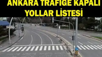 Ankara'da 7 Ekim Yürüyüşü Nedeniyle Trafiğe Kapatılacak Yollar Belli Oldu