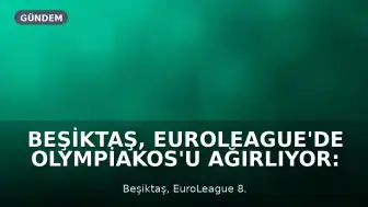 Beşiktaş, EuroLeague'de Olympiakos'u Ağırlıyor: Maç Detayları ve Yayın Bilgileri