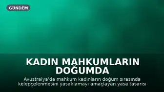 Kadın mahkumların doğumda kelepçelenmesini önleyen yasa tasarısı reddedildi