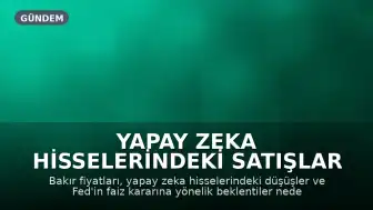 Yapay Zeka Hisselerindeki Satışlar ve Fed Beklentisi Bakır Fiyatlarını Düşürdü
