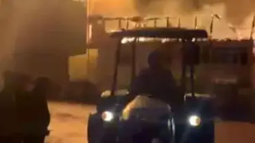 Amasra'da Yangın: Ev, Köy Konağı ve Cami Kül Oldu