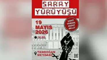 Avukat A.A., 19 Mayıs'ta Saray'a Yürüyüş Düzenleyecek