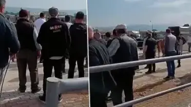Bursa'da Kurban Pazarında Kavga: Jandarma Havaya Ateş Açtı