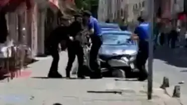 Çorlu'da Polis Şehit Eden Saldırganın Yakalanma Anı Güvenlik Kamerasına Yansıdı
