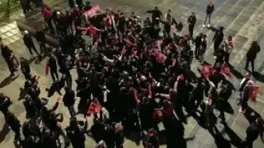 Çorum FK Taraftarları Finale Yükselmeyi Coşkuyla Kutladı