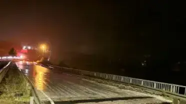 Hatay'da Sağanak Sel Taşkınlarına Neden Oldu, Köprü Çöktü