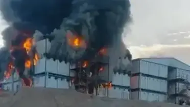 Kahramanmaraş'ta Şantiyede Yangın: 1 İşçi Hayatını Kaybetti, 6 Yaralı