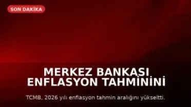 Merkez Bankası Enflasyon Tahminini Yükseltti