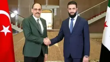 MİT Başkanı İbrahim Kalın Şam'da Suriye Devlet Başkanı Ahmed eş-Şara ile Görüştü