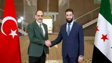 MİT Başkanı İbrahim Kalın, Suriye'de Ahmed eş-Şara ile Görüştü