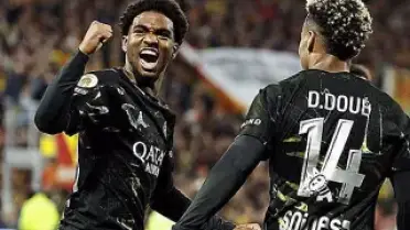 PSG, Lens'i 2-0 Yenerek Şampiyonluğunu Garantiledi