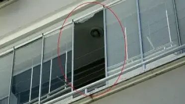 Samsun İlkadım'da Mahalleye İHA Düştü