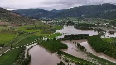 Tokat'ın Turhal İlçesinde Sel ve Taşkın Riski Nedeniyle 15 Mahalle ve 7 Köy Tahliye Edilecek