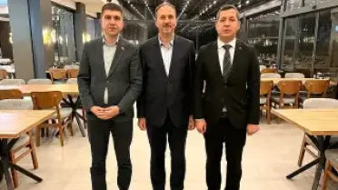 Yeşilay Genel Başkanı Mehmet Dinç'ten Alaçam Kaymakamı ve Belediye Başkanı'na Ziyaret