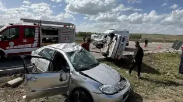 Yozgat'ta Trafik Kazası: 1 Ölü, 1 Yaralı