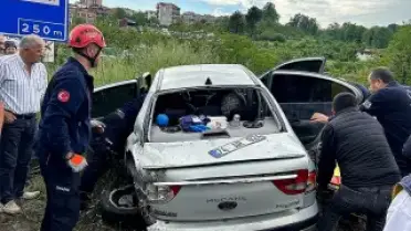 Zonguldak'ta Trafik Kazası: 5 Yaralı