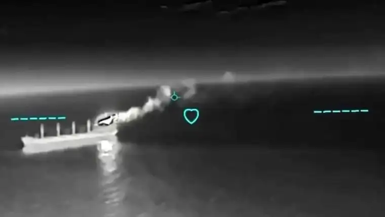 Novorossiyk Açıklarında Türk Gemisine Dron Saldırısı: Görüntüler Ortaya Çıktı