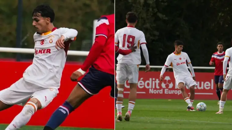 Galatasaray U19, Lille'e 3-1 Yenildi
