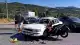 Aydın'da Trafik Kazası: Motosiklet Otomobile Saplandı, 2 Yaralı