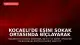 Kocaeli'de Eşini Sokak Ortasında Bıçlayarak Öldüren Koca Tutuklandı