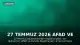 27 Temmuz 2026 AFAD ve Kandilli Rasathanesi Son Depremler Listesi