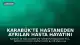 Karabük'te Hastaneden Ayrılan Hasta Hayatını Kaybetti