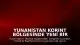 Yunanistan Korint Bölgesinde Yeni Bir Orman Yangını Çıktı