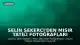 Selin Şekerci'den Mısır Tatili Fotoğrafları