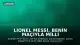 Lionel Messi, Benin Maçıyla Milli Takıma Veda Edecek