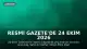 Resmi Gazete'de 24 Ekim 2026 Kararları: Acele Kamulaştırmalar ve Yönetmelik Değişiklikleri