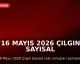 16 Mayıs 2026 Çılgın Sayısal Loto Sonuçları Açıklandı: Büyük İkramiye Devretti