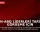 Çin-ABD Liderleri Tarihi Görüşme İçin Bir Araya Geldi