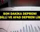 Malatya'da 5.6 Büyüklüğünde Deprem Meydana Geldi