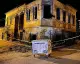 Manisa'da Tarihi Bina Çöktü, Araç Hasar Gördü