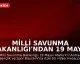Milli Savunma Bakanlığı'ndan 19 Mayıs Mesajı