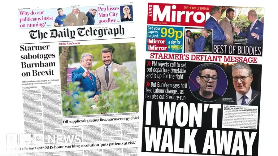 Starmer ve Burnham Arasındaki Brexit Anlaşmazlığı Manşetlerde
