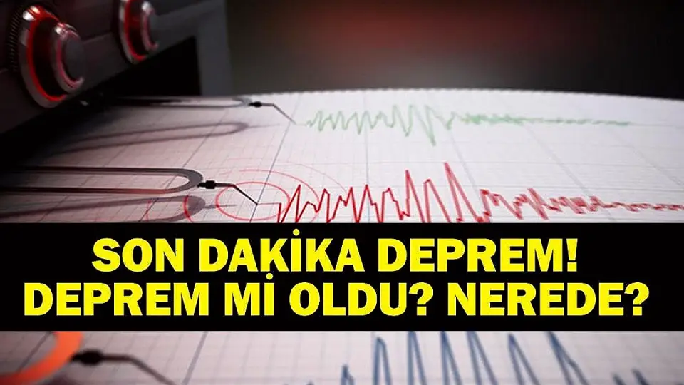 17 Mayıs 2026 Pazar Günü Sivas'ta Deprem Meydana Geldi